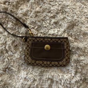 Coach wristlet